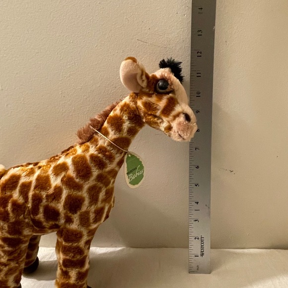 Aurora Babies Giraffe Plush Stuffed Animal Toy Brown Spotted Zoo Pal Kids - Picture 2 of 8